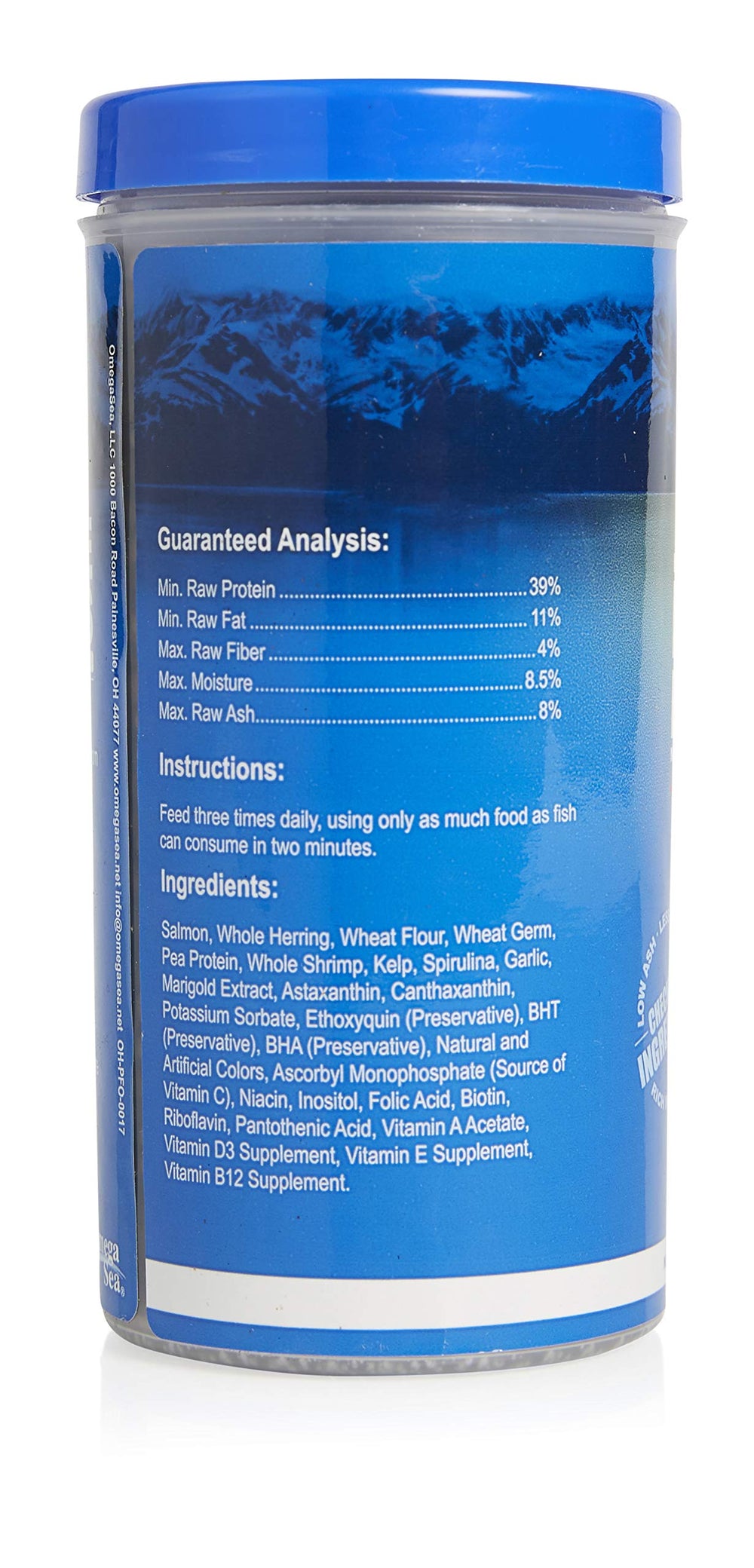 Omega One Pellets ajo y spirulina para palatabilidad y nutrición sin harinas