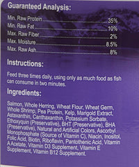 Omega One pellets flotantes para cíclidos, facilita la alimentación en superficie.