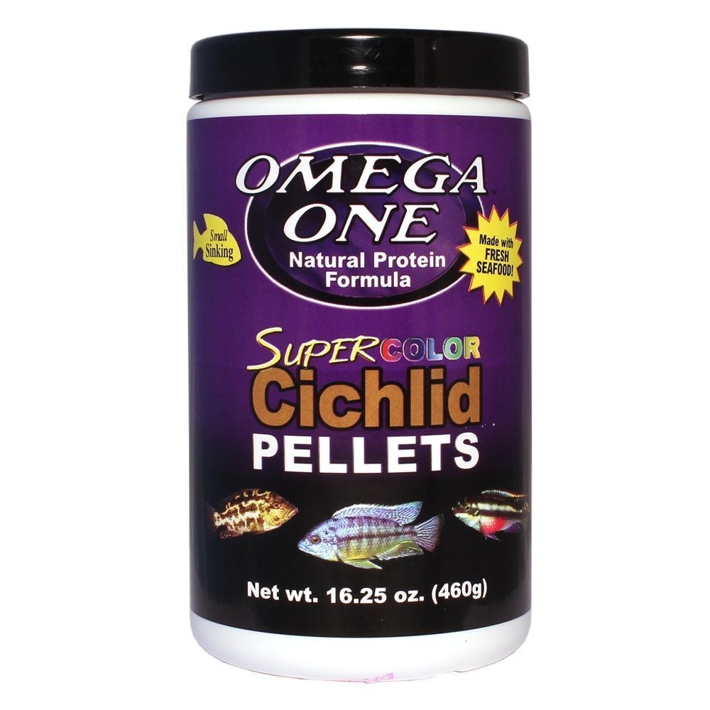 Omega One pellets cíclidos que hunden, nutrición equilibrada para el acuario