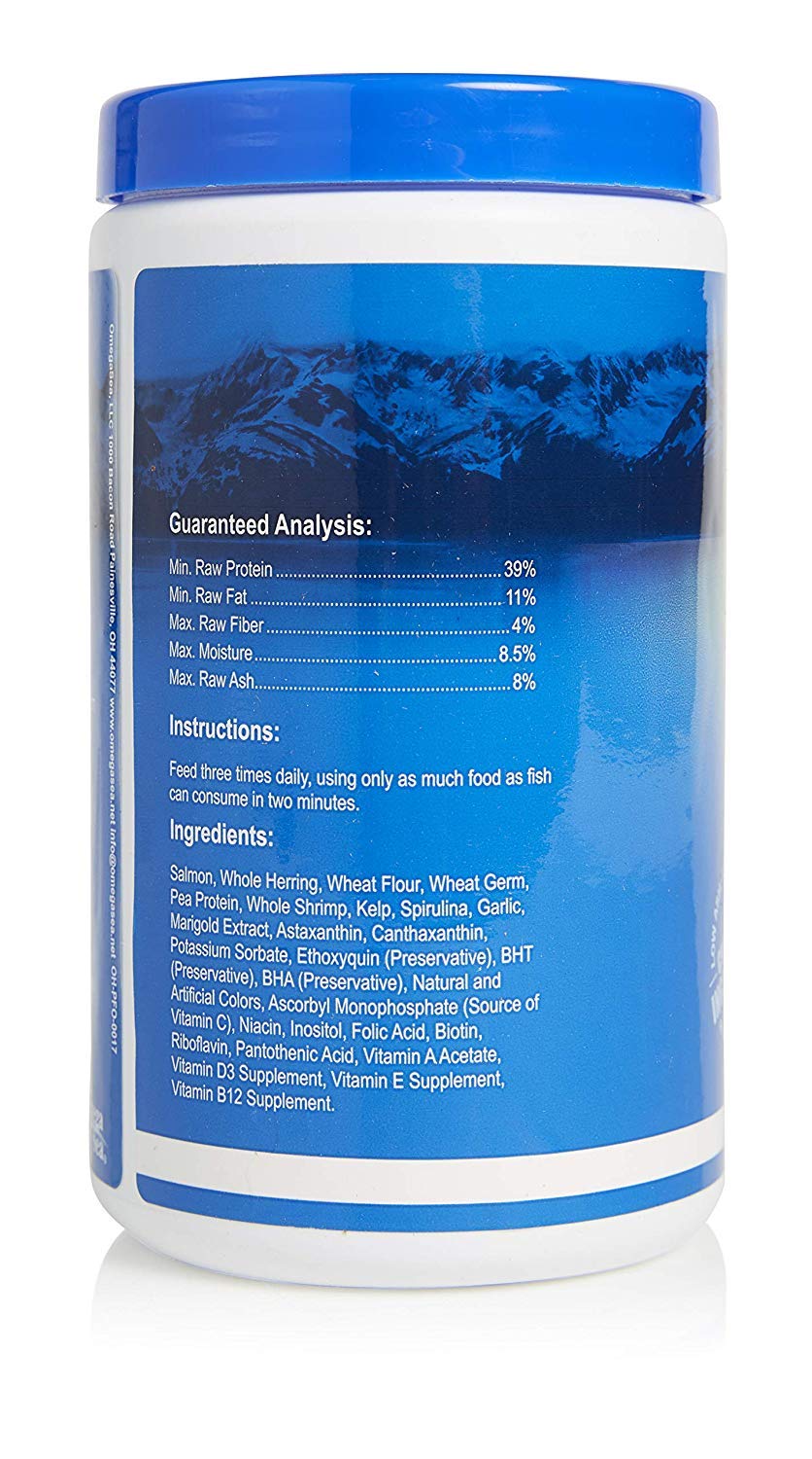 Pellets Omega One con Omega 3/6 HUFA para salud general de los peces