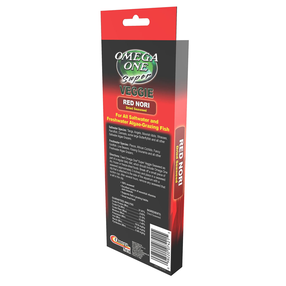 Omega One Super Veggie Alga Roja, perfecto como topping nutritivo para ensaladas.