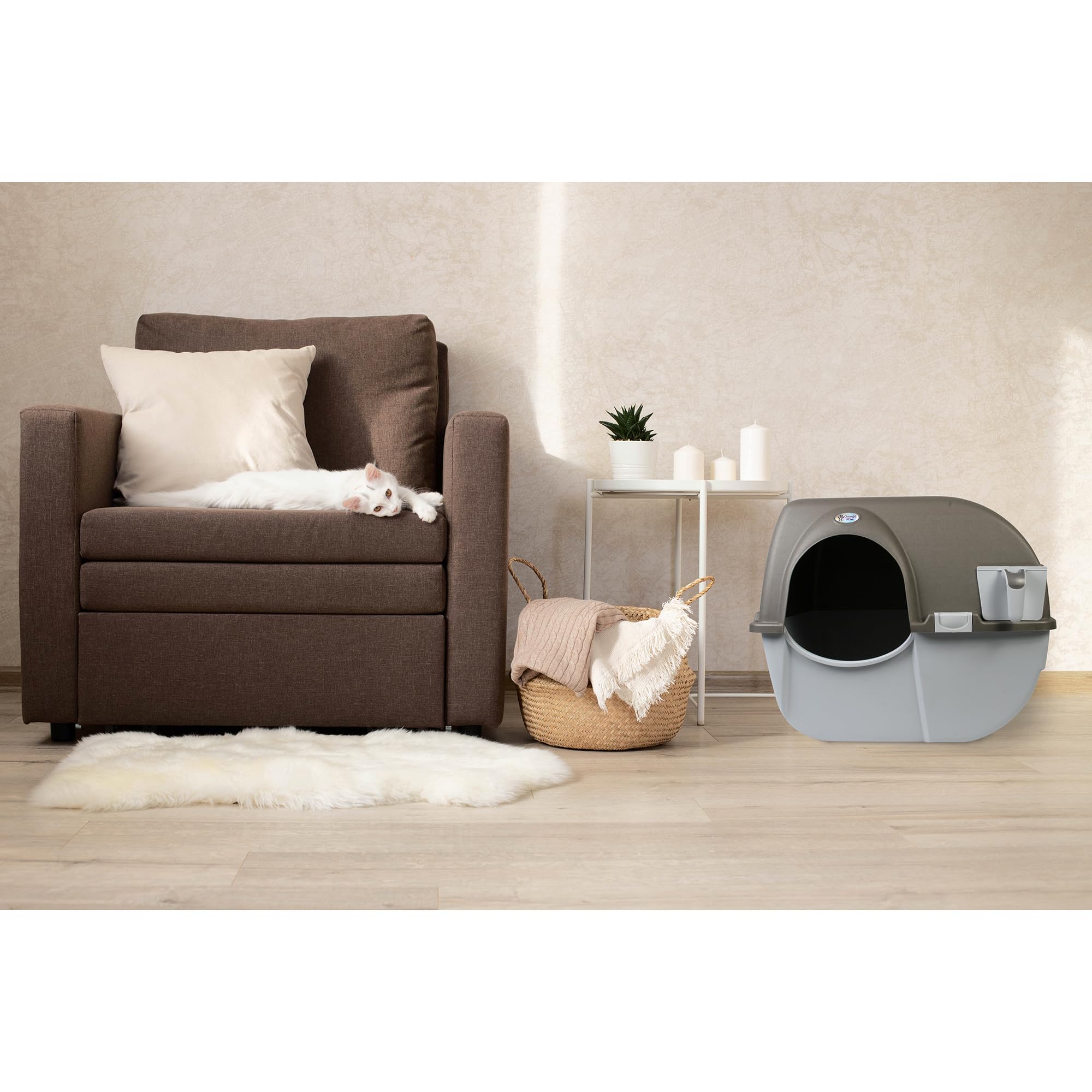 Omega Paw NRA15, uso sin electricidad, ubícala en cualquier lugar