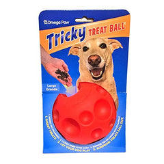 PAW PRINT Omega Paw Tricky Treat Ball Grande material vinilo suave y duradero