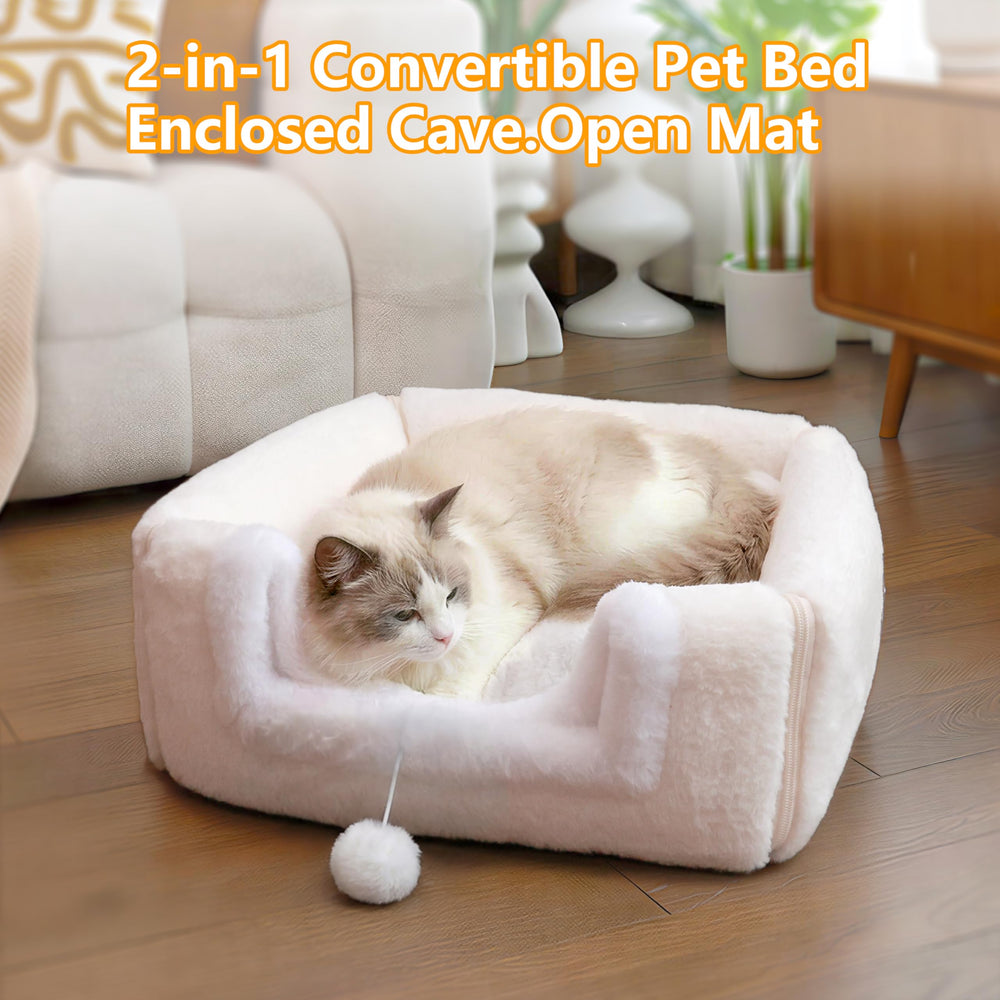 OMIVIER almohadilla interior suave y gruesa para cama de gato