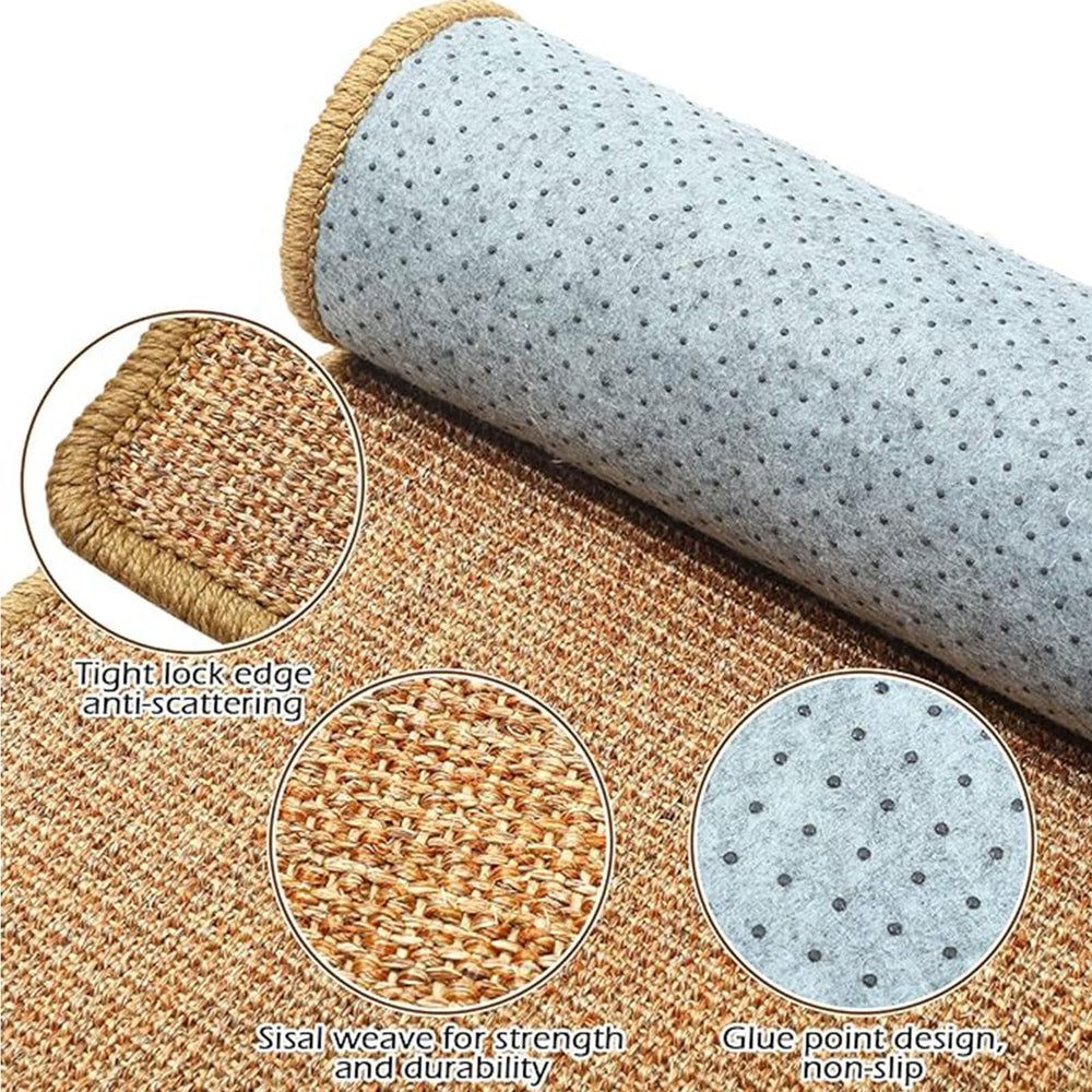 Oncpcare fibra sisal natural, duradera superficie de arañar y morder