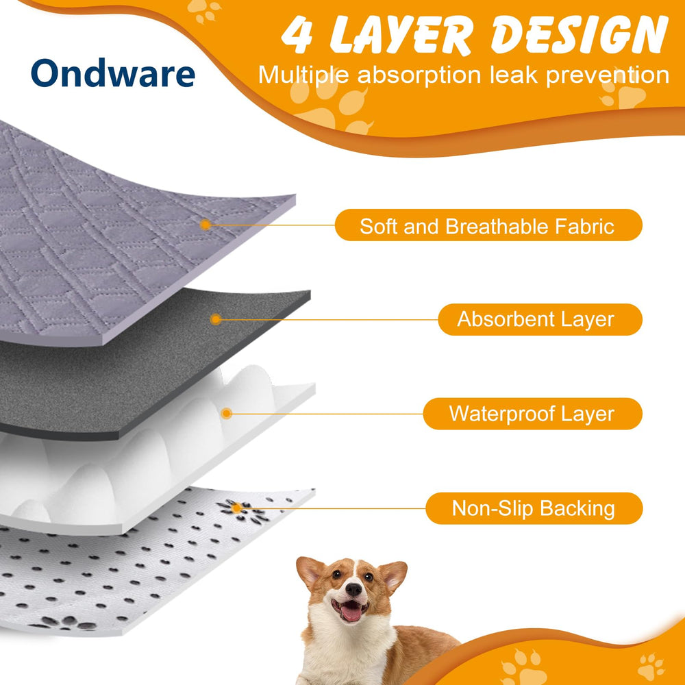 Ondware base antideslizante evita deslizamientos sobre suelos durante el uso.