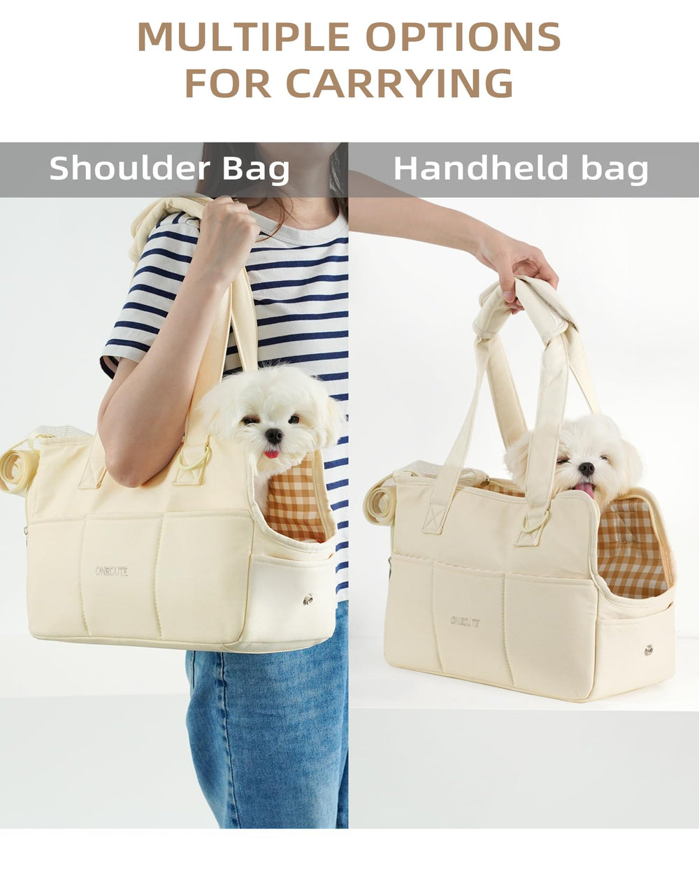 ONECUTE detalles interiores que brindan comodidad a la mascota