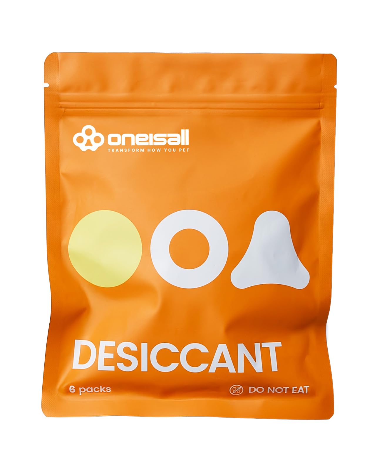 Oneisall bolsas desecantes para alimentos secos de gatos reducen humedad y conservan frescura.