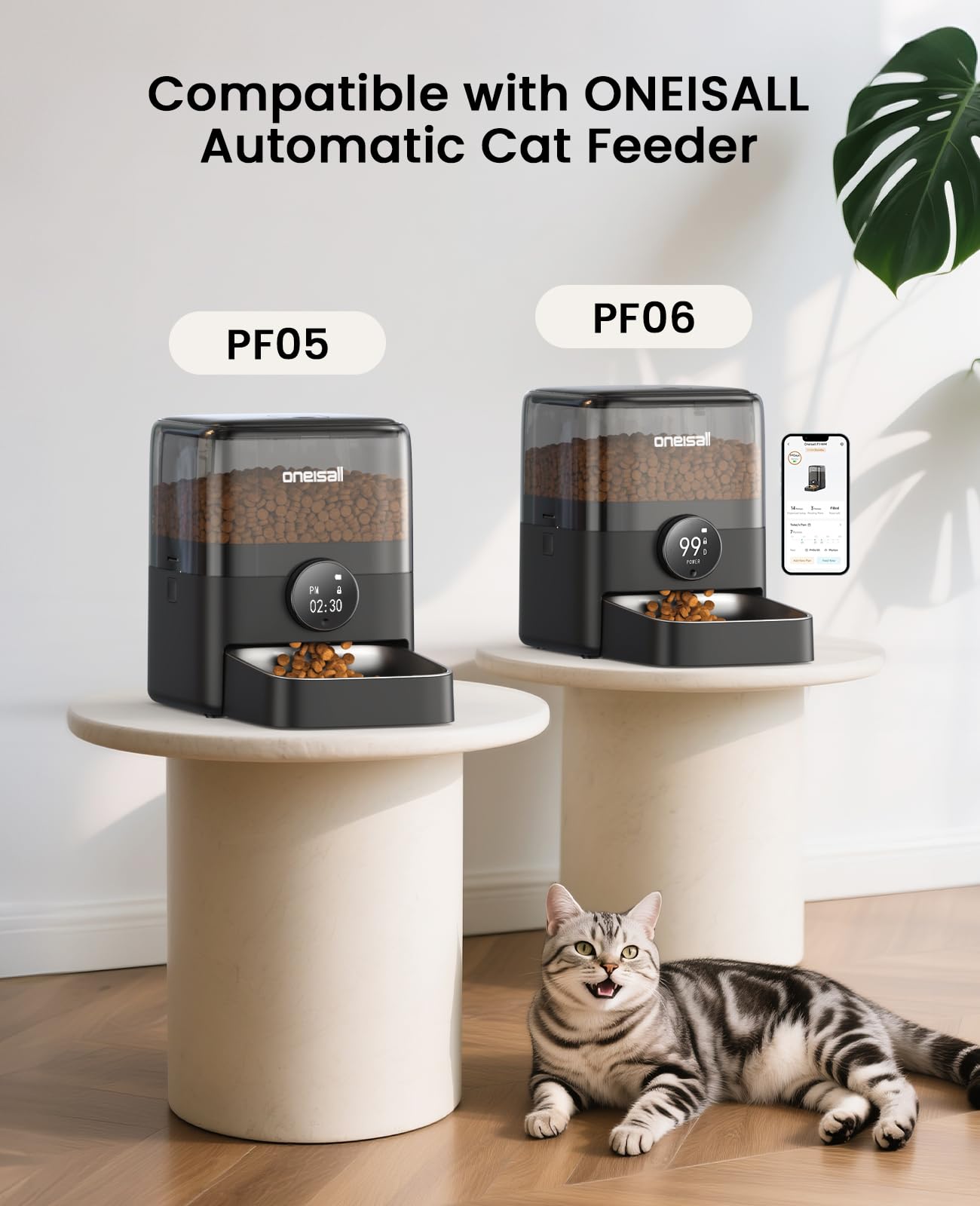 Oneisall desecantes para comederos automáticos protegen la comida de la humedad.