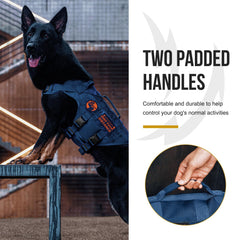 OneTigris arnés táctico con MOLLE de doble panel para accesorios en entrenamientos