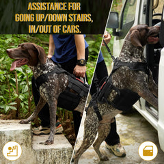 ONETIGRIS correas traseras para patas, protege contra rozaduras durante la elevación.