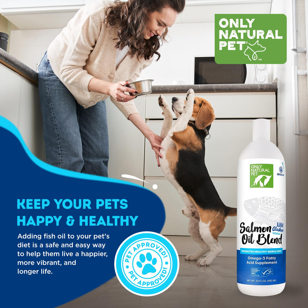 Only Natural Pet aceite salmon wild-alaskan salud-del-corazon: apoyo potencial para la salud cardíaca