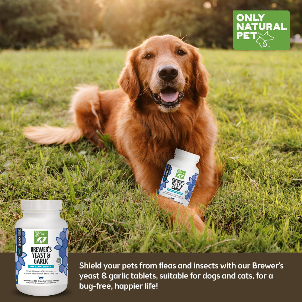 Only Natural Pet apoyo inmunológico suave con vitaminas B.