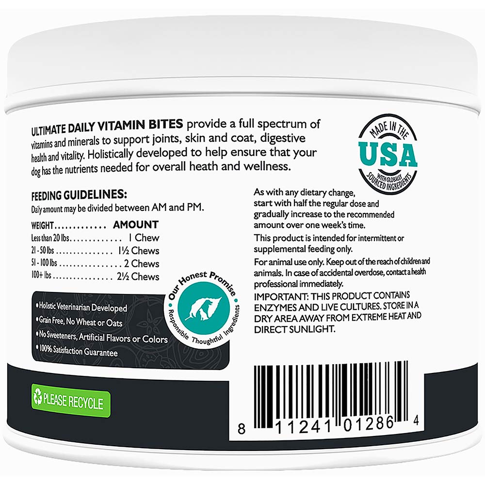 Only Natural Pet caja del producto de vitaminas para perros