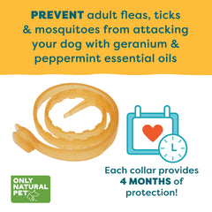 Only Natural Pet EasyDefense collar resistente al agua para perros.