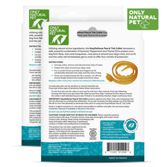 Only Natural Pet EasyDefense collar de talla única para perros, ajuste cómodo.