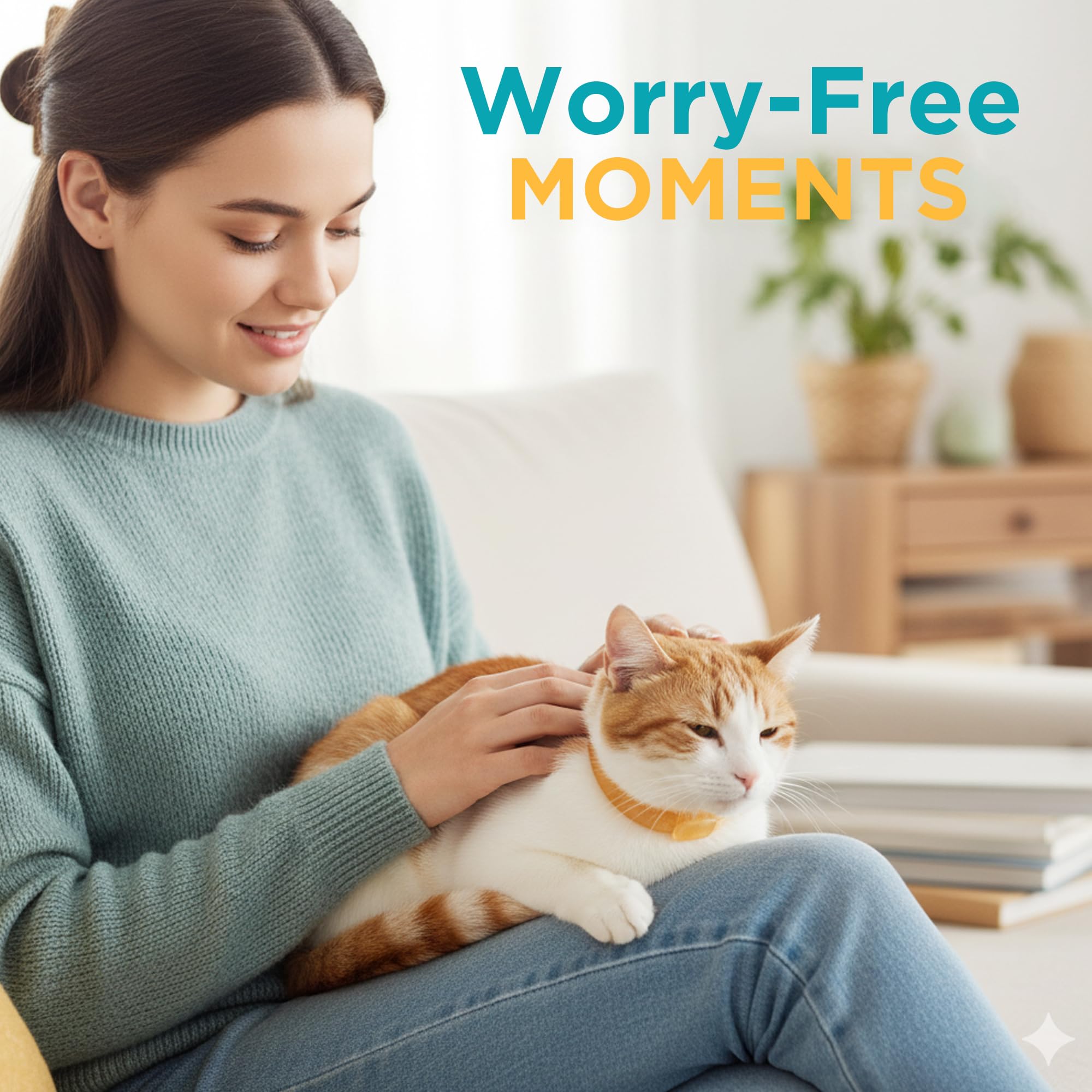 Uso diario recomendado del collar Only Natural Pet EasyDefense para gatos.