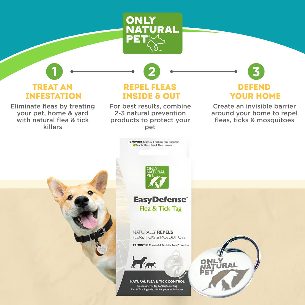Only Natural Pet EasyDefense diseño resistente al agua para juegos al aire libre