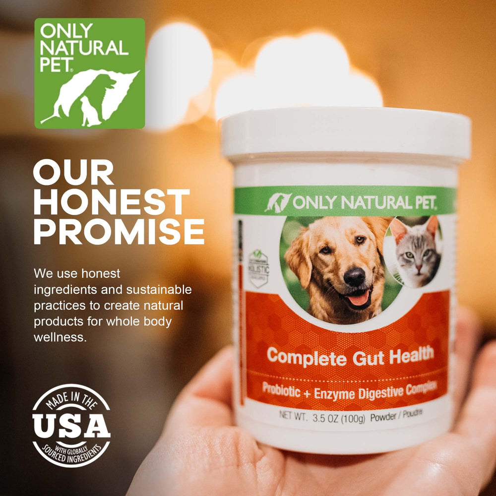 Only Natural Pet sello de calidad con fabricación en EE. UU