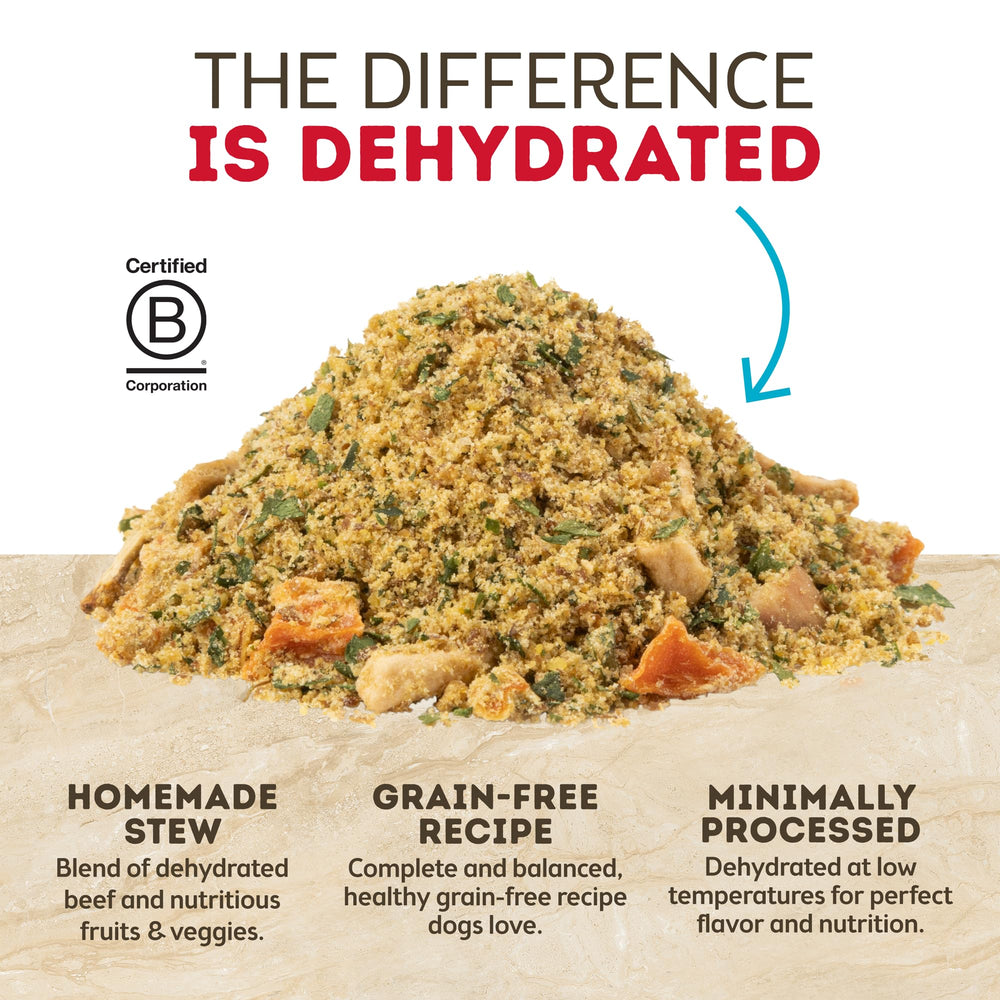 Only Natural Pet MaxBlends: ingredientes de alta calidad para una comida casera.