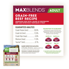 Only Natural Pet MaxBlends: trozos de carne listos para estofar en casa.
