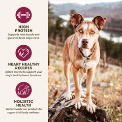 Only Natural Pet MaxMeat Holistic sin-granos para una dieta balanceada.