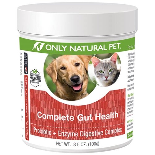 Only Natural Pet polvo digestivo para perros y gatos que facilita la digestión diaria