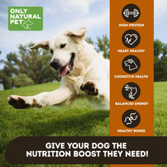 Only Natural Pet Raw Toppers: porción lista para perros activos