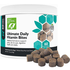 Only Natural Pet vitaminas diarias para perros en botella, apoyo a vitalidad