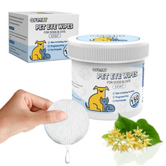 Opdent: toallitas oculares para perros, limpieza rápida y suave de ojos.