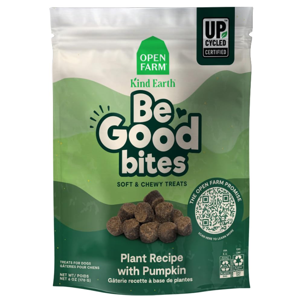 Open Farm Be Good Bites: bolsa de 6 onzas lista para entrenamiento diario.