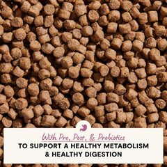 Open Farm Digestive Health: probióticos, prebióticos y postbioticos para apoyar la salud intestinal.