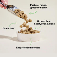 Open Farm etiqueta nutricional, explicación de ingredientes y beneficios para la digestión.
