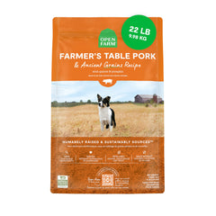 Open Farm granos antiguos, alimento seco para perros, mejora digestión y nutrición equilibrada.