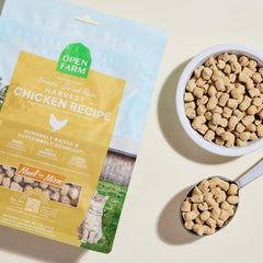 Open Farm Harvest Chicken, trozos liofilizados con sabor intenso
