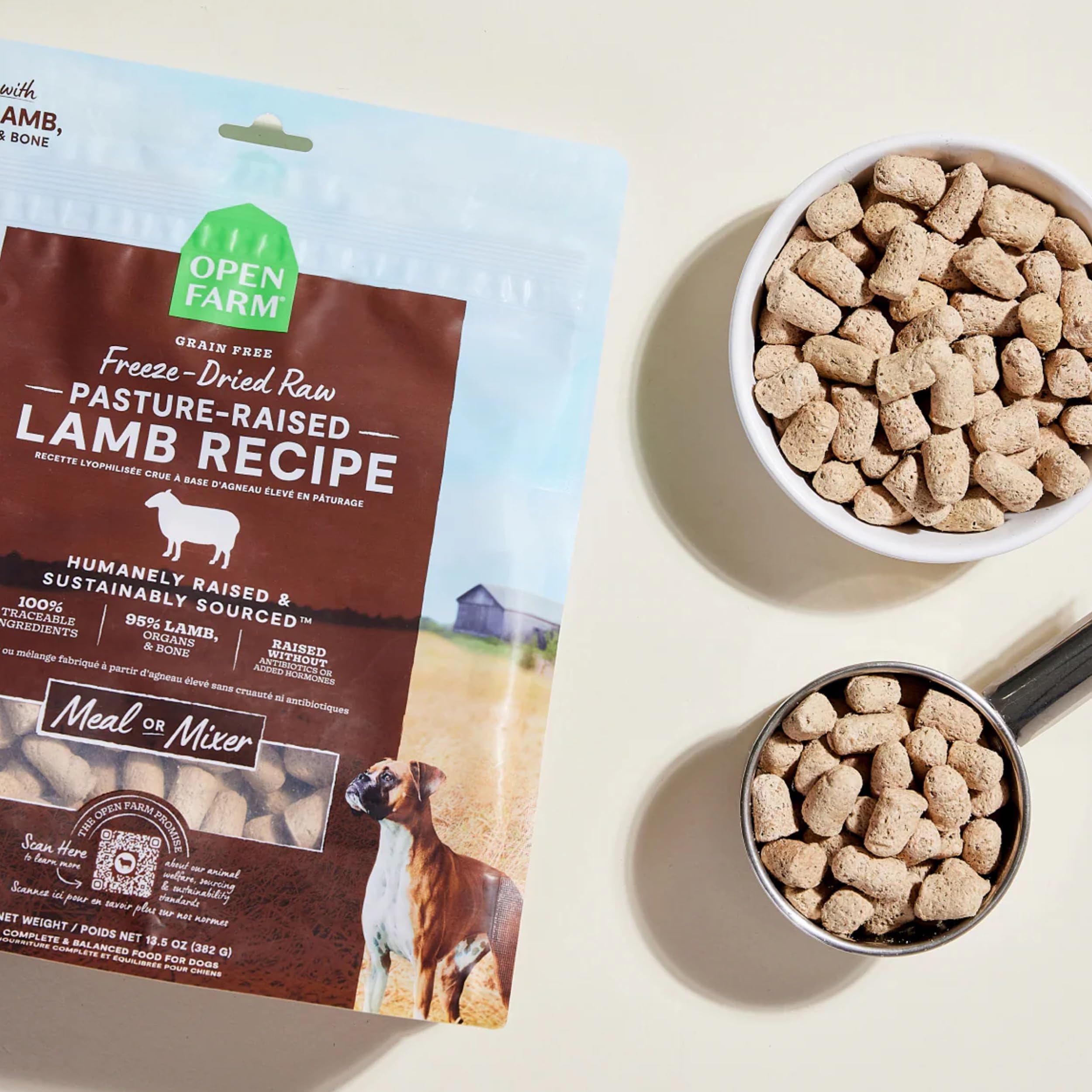 Open Farm Lamb Recipe Alimento Completo: opción de comida principal completa para perros