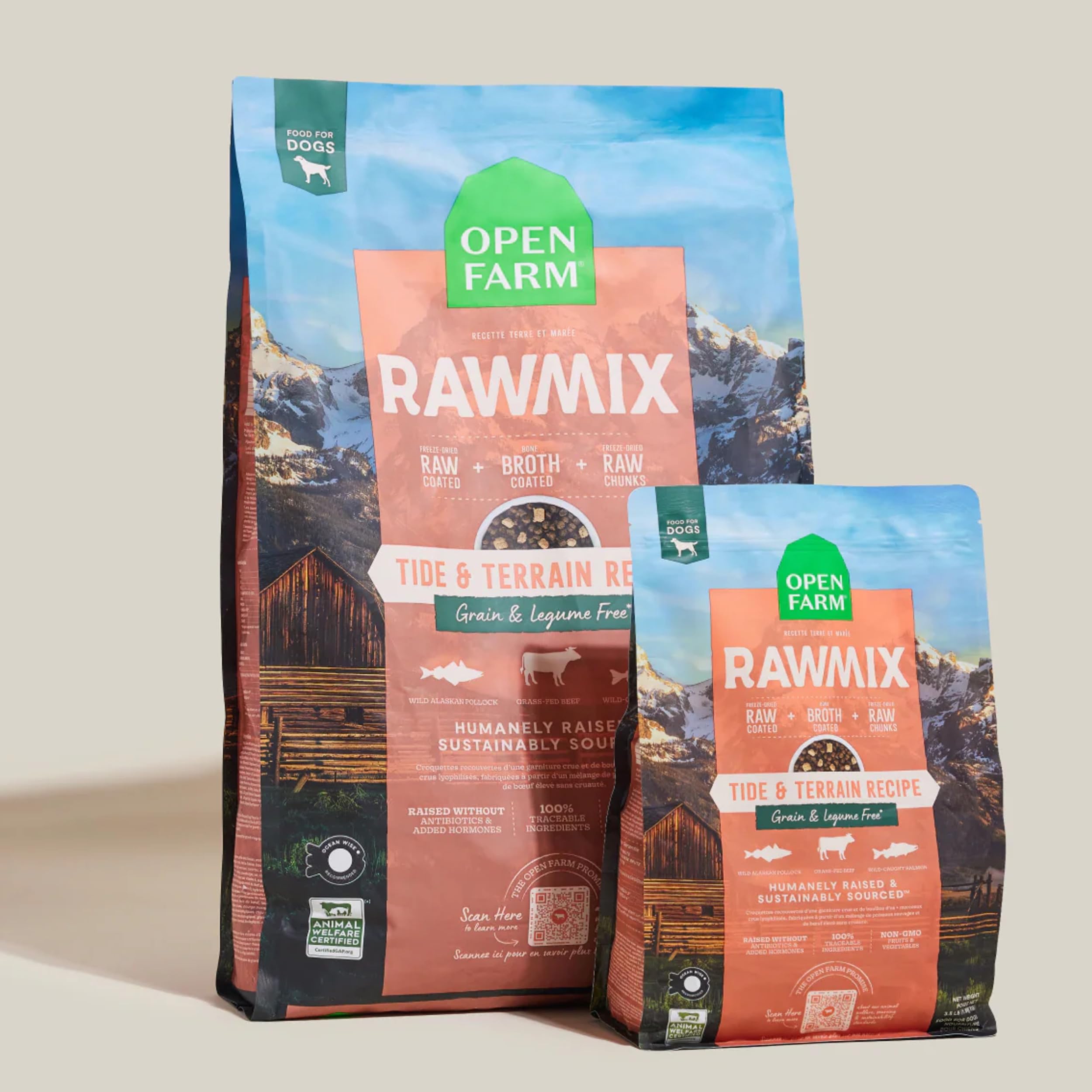 Open Farm nutrición óptima con proteína de alta calidad