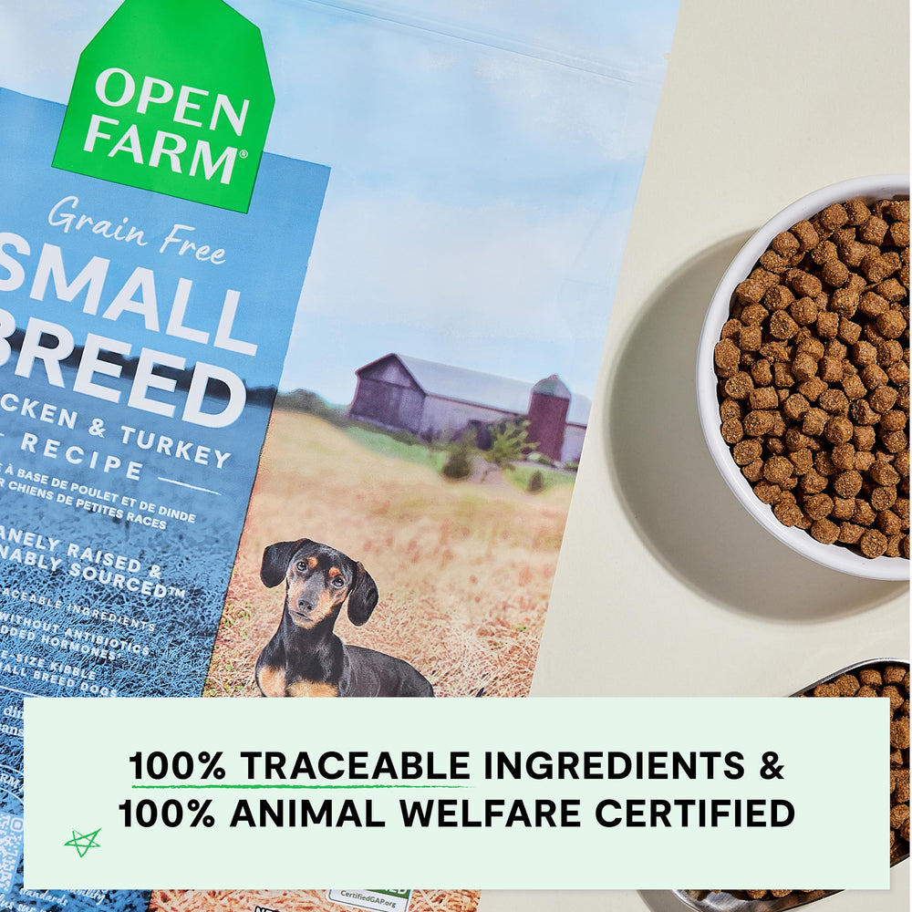 Open Farm raíz de achicoria y superfoods boniato calabaza para energía