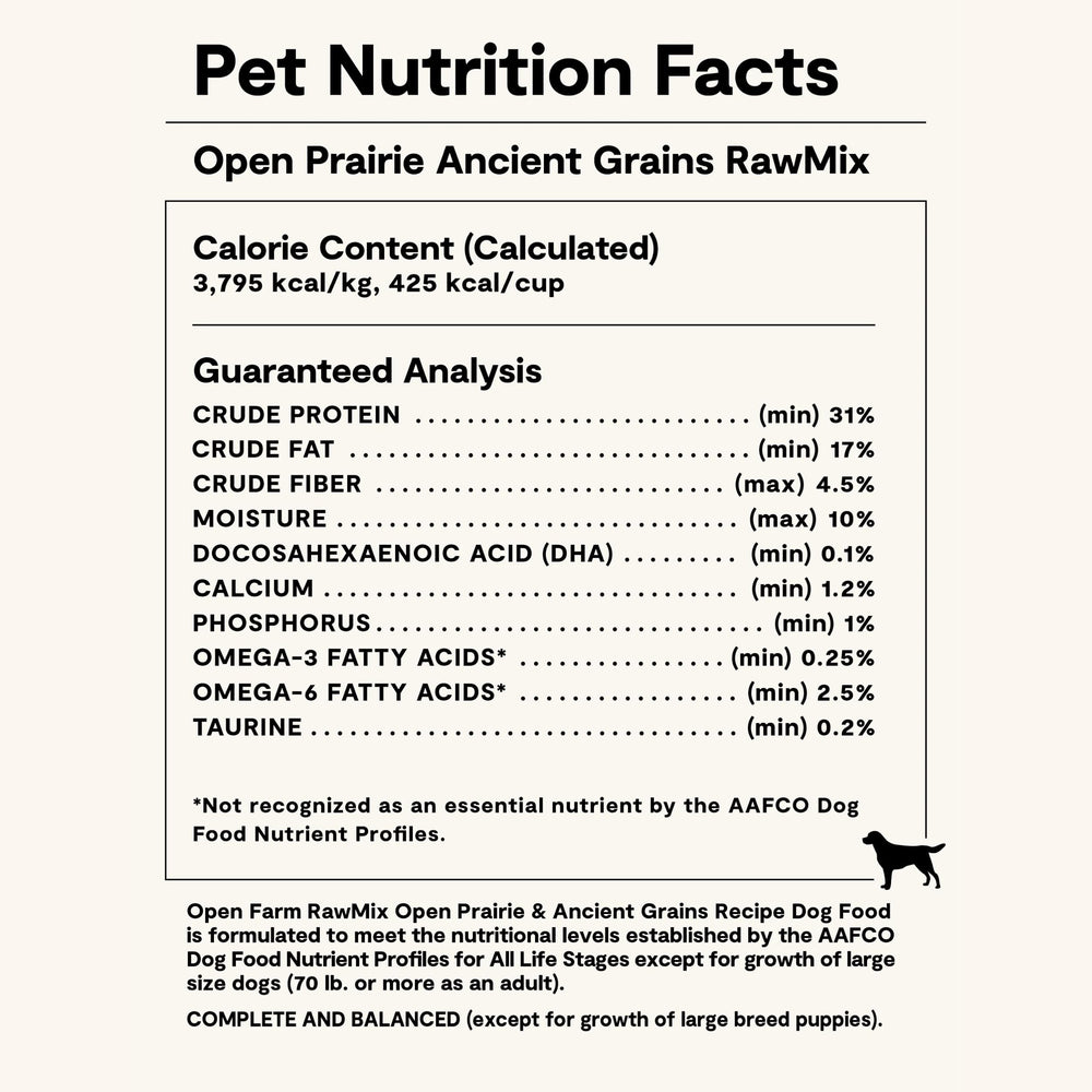 Open Farm RawMix: comida-para-perros con pollo-y-pavo, proteína de calidad para perros.