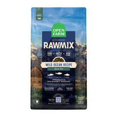 Open Farm RawMix croquetas secas de alta proteína para gatos activos.