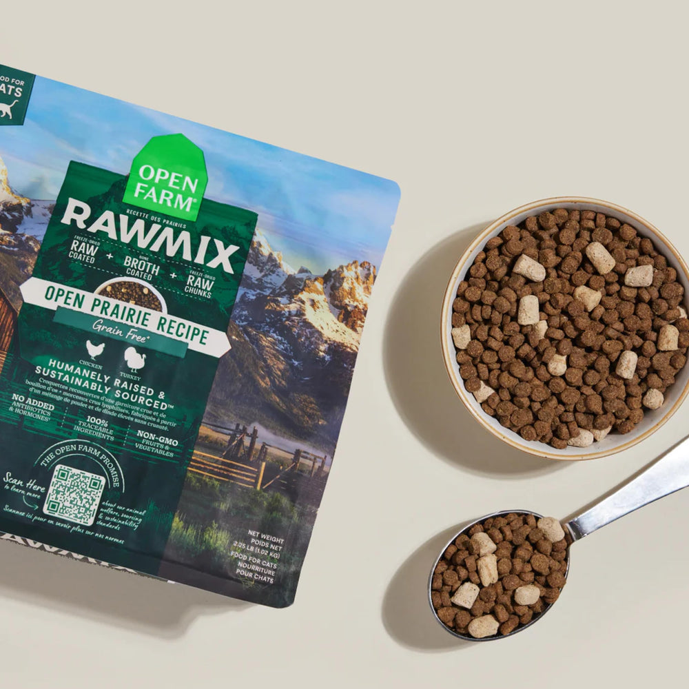 Open Farm RawMix mezcla de carne, órganos y huesos para nutrición balanceada