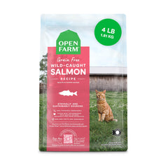 Open Farm salmón-receta: croquetas crujientes con sabor a salmón para una dieta equilibrada