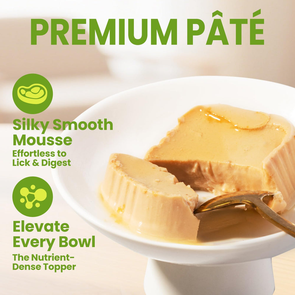 OPET Pate para gato, ingredientes nobles para un sabor premium.