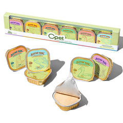 OPET Pate húmedo para gato, textura cremosa ideal para la comida diaria.