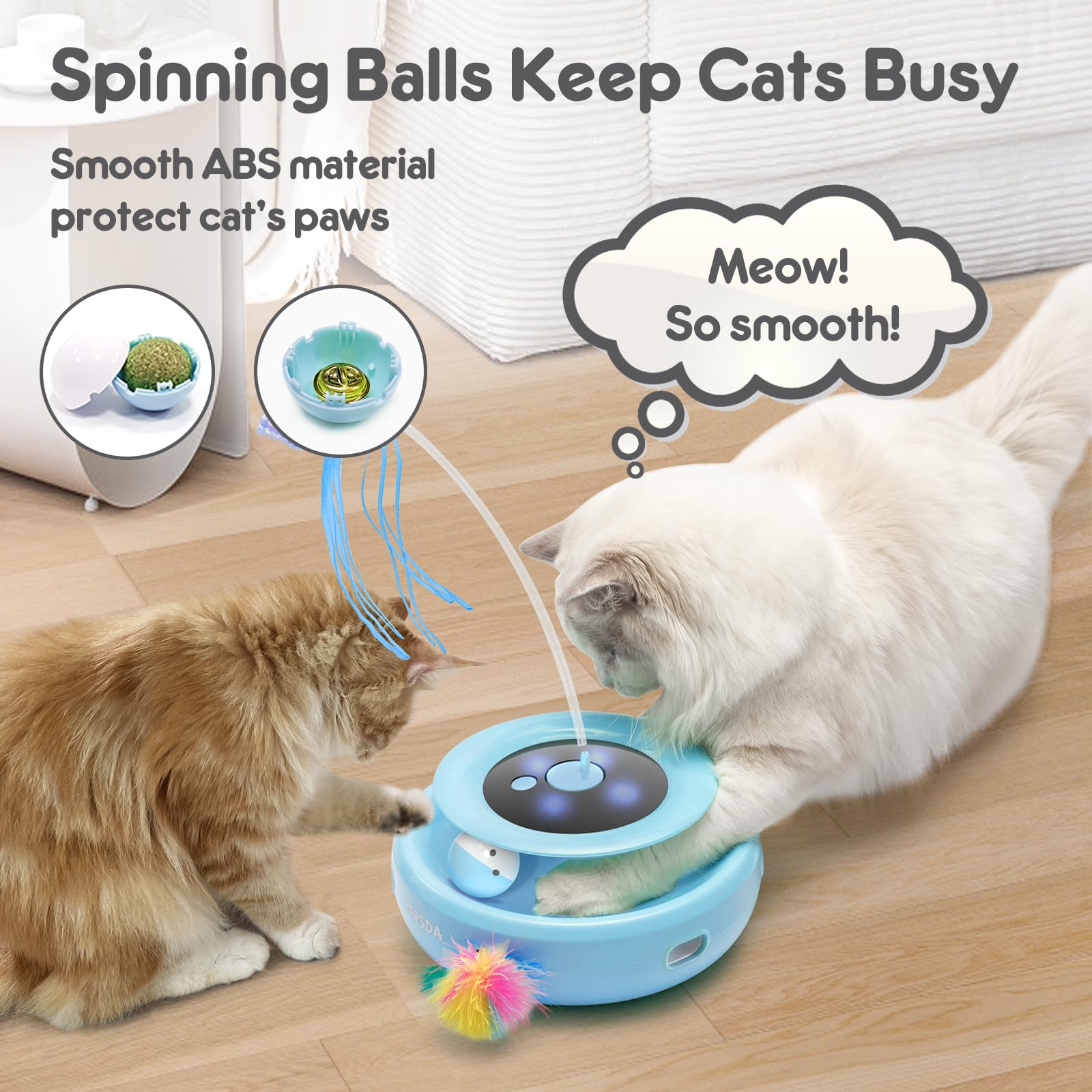 ORSDA Gato Material ABS Seguro: diseño robusto para juego seguro