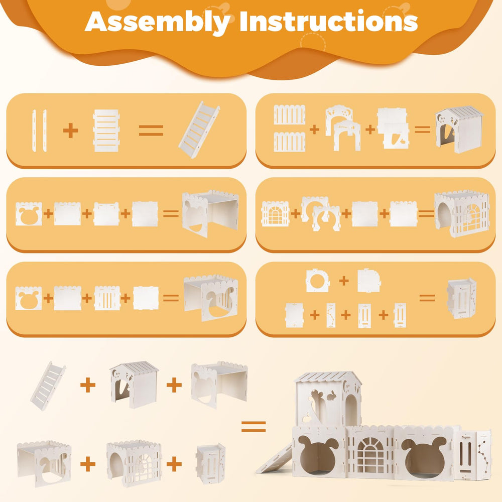 Orekemo ideal para mascotas pequeñas en interiores como conejos y cobayas