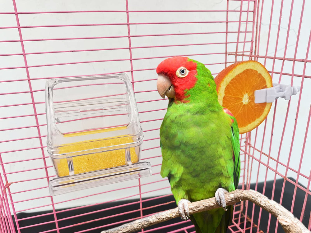 ORIBUKI cuenco-agua claro para aves; diseño sin desorden
