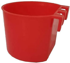 ORIBUKI conjunto diez unidades rojas para jaula, ideal para alimentar varias aves.