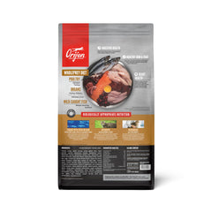 croquetas crujientes de orijen para gatos ofrecen sabor atractivo y textura agradable.