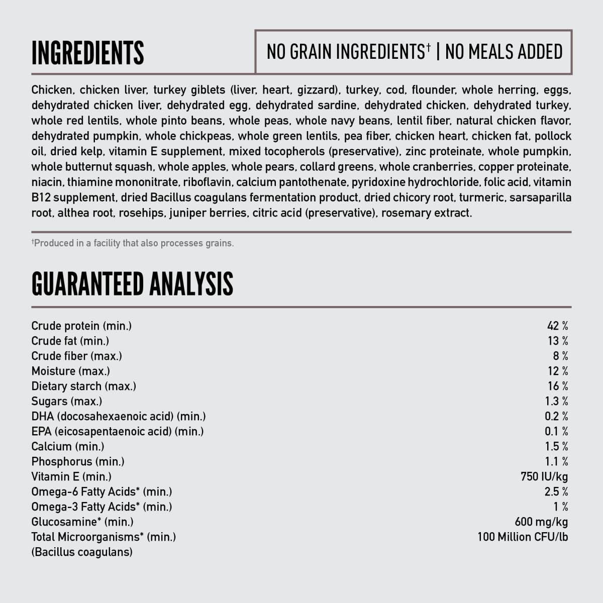 ORIJEN entrega ingredientes frescos refrigerados y crudos congelados para nutrición de calidad.